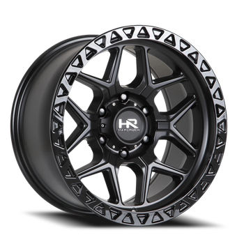 Hardrock Offroad H107 17x9 6x139.7 Matte Black -12mm Wheels