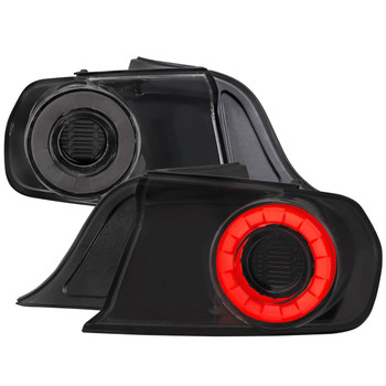 Custom Smoked LED Tail Lights With Sequential Turn Signals For 2011-2014 Volkswagen Jetta (MK6)