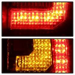 Spyder LED Tail Lights - Version 2 - Black | FCLH 5083418