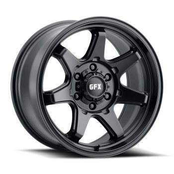 G-FX Tr32 18x9 5x127/5x5 5x139.7 Matte Black 18mm Wheels