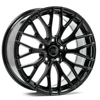 Axe Zx2 Wheels Rims 19x8.5 5x120 Gloss Black 35mm