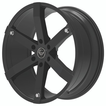 Gima Wheel GM12 22x9.5 6x139.7 Matte Flat Black 13mm Wheels