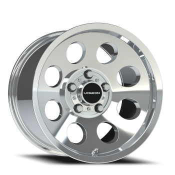 Vision 56 Midway 15x10 5x114.3/5x4.5 Polished 15mm Wheels