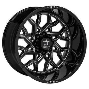 Rbp 80R Wheels Rims 22x12 Blank Custom Drilled -44mm | EC 80r-2212-00 ...