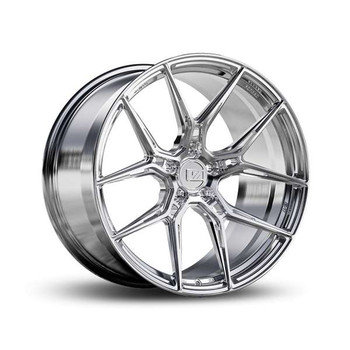 Variant Nysa 20x10 Chrome Powdercoated 0mm Blank Wheels