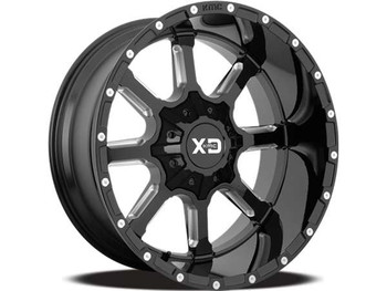 Mammoth Rims Xd Xd838 Mammoth 24x14 6x135 6x139.7 Black -76mm Wheels