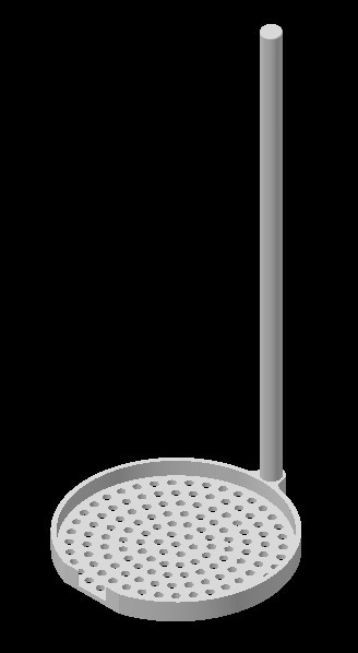 5″ PTFE Dipper w/ 12″ Handle