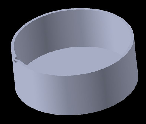 10" PTFE Beaker / Evaporation Dish with Spout