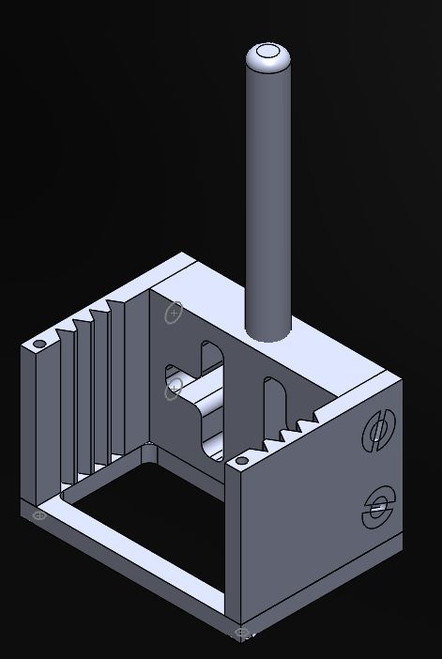 3" Teflon WD w/4 square/vertical slots