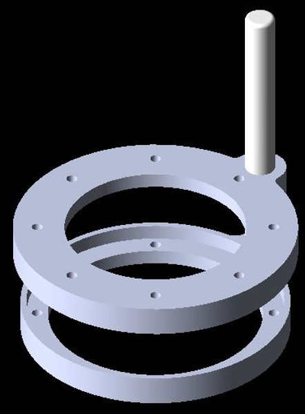 4" PTFE Wafer Dipper with Lid
