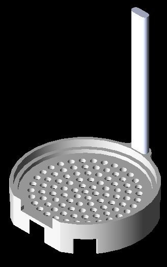 4” PTFE Dipper with 5.63” thin handle