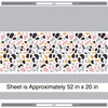 Terrazzo Party Decal Set -  Faux Terrazzo Decals