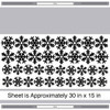 Snowflake Decal Set by Chromantics