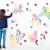 Enchanted Unicorn Wall Decal Set by Chromantics