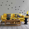 Origami Hummingbird Wall Decal Set by Chromantics