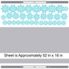 Winter Wonderland Snowflake Wall Decal Set by Chromantics