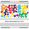 Rainbow Bears Wall Decal Set