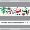 Merry and Bright Wall Decal Sticker Set
