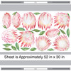 King Protea Wall decal Kit