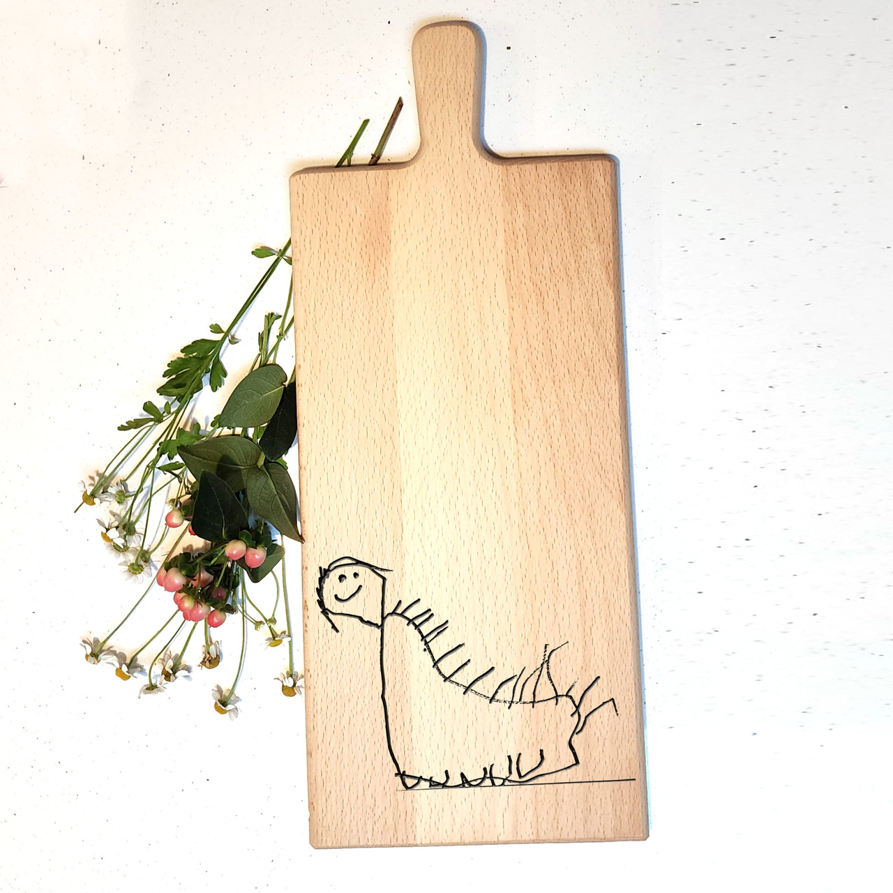 Wooden Cutting Board for Kids