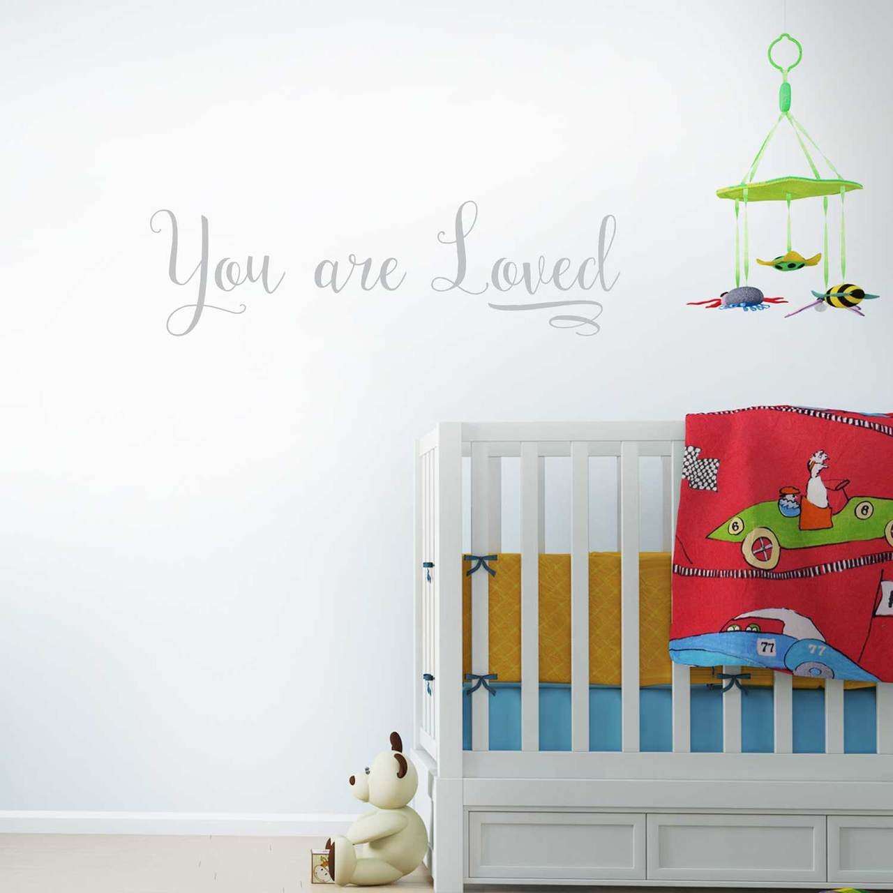 Kiss Cut Nursery Wall Quote Decal