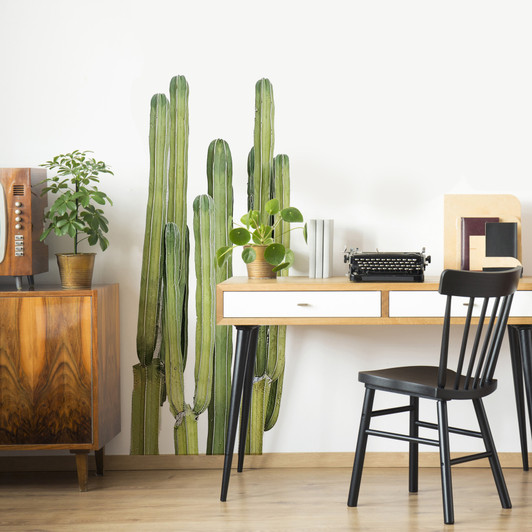 Palm Springs Cactus Peel and Stick Wall Decal