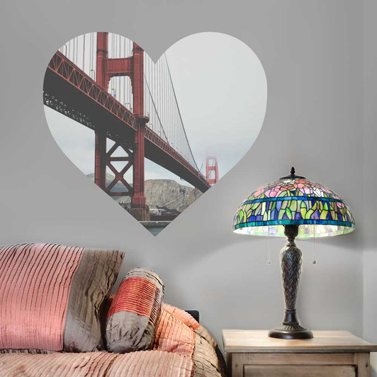 Left My Heart in San Francisco Wall Decal by Chromantics