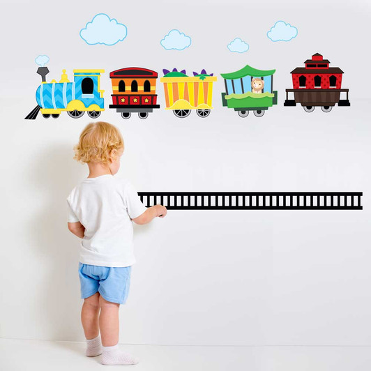 Choo Choo Train Wall Decal Set by Chromantics