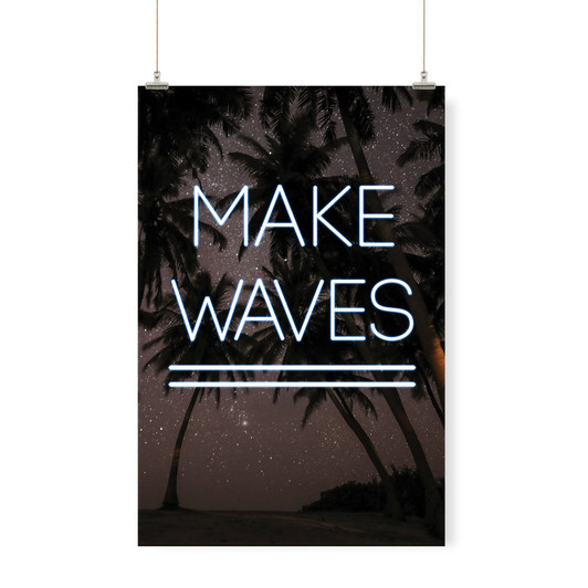 Make Waves Decor Banner