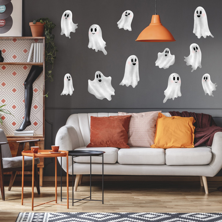 Cutesy Ghosts Wall Decal Sticker Set