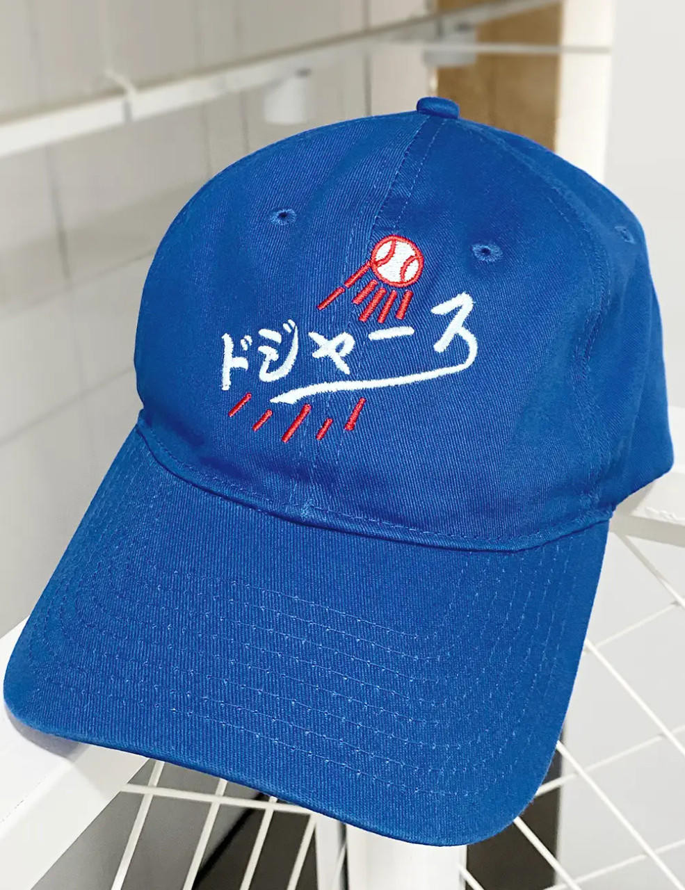  Premium Japanese Dodgers Baseball Cap 