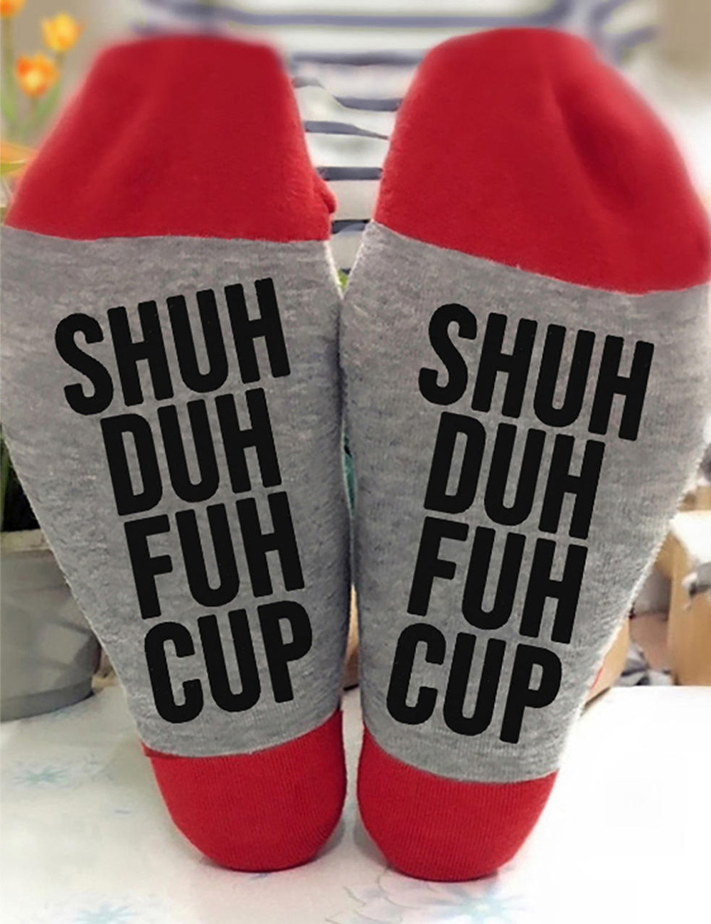 sheshow Shuh Duh Unisex Crew Socks