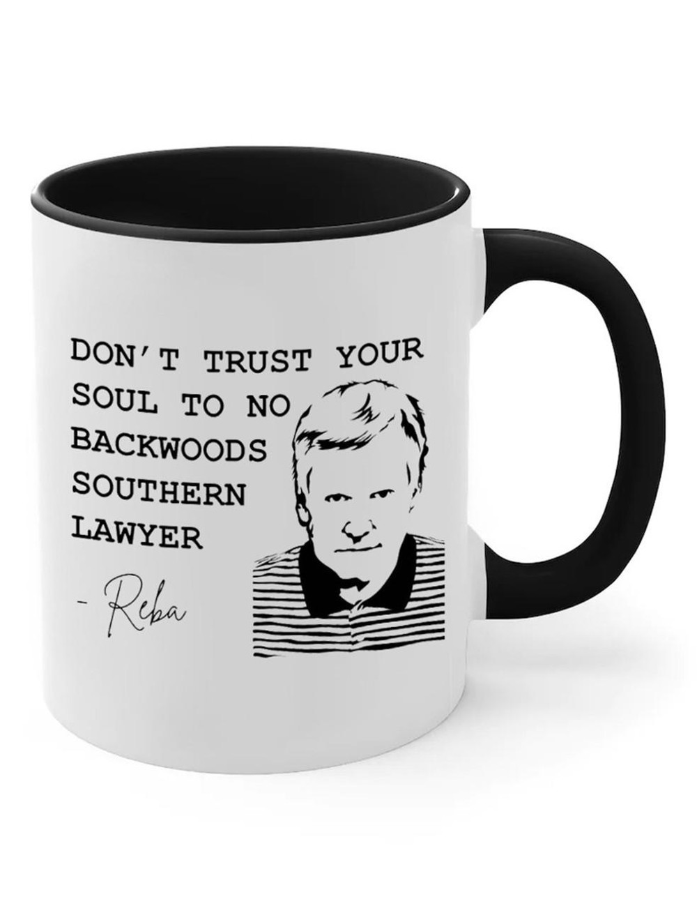 sheshow Don't Trust Your Soul To No Backwoods Accent Mug 