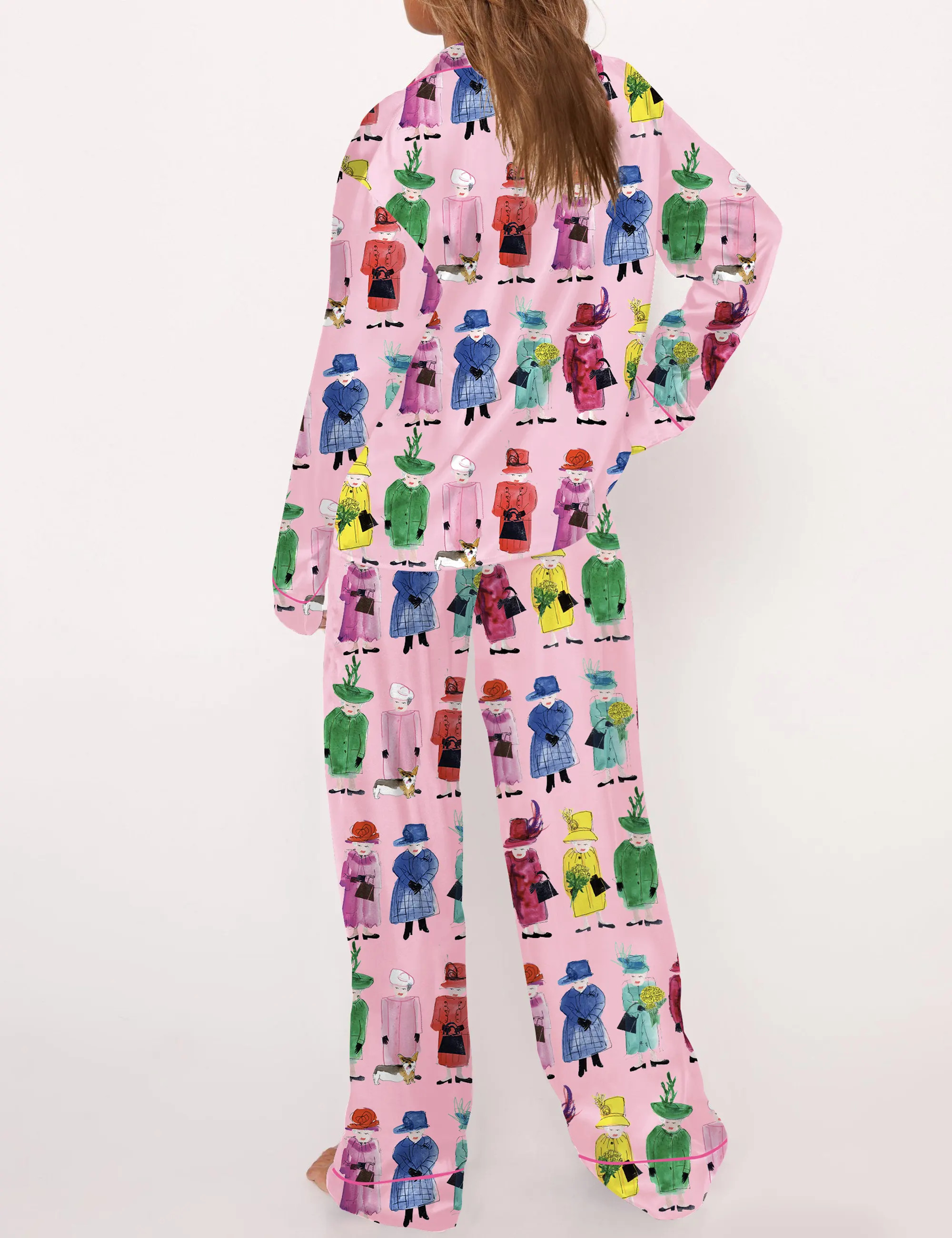 Luxury Mahjong Queen Pajama Set