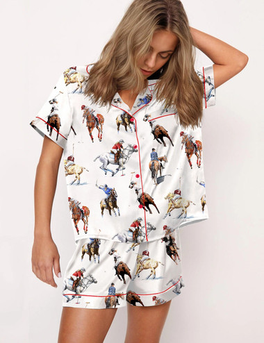  Polo Sport Players Girl Pajama Set 