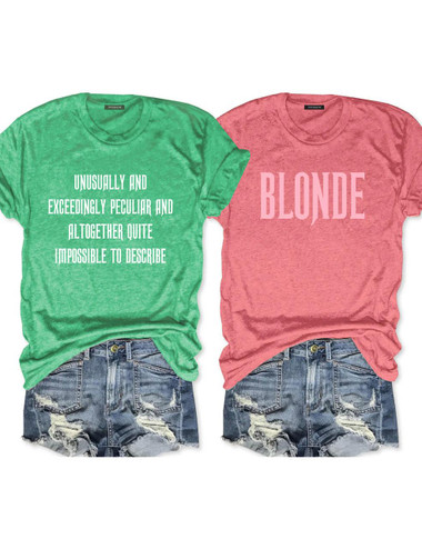  Elphaba Glinda Wicked Duo Tee For Women 