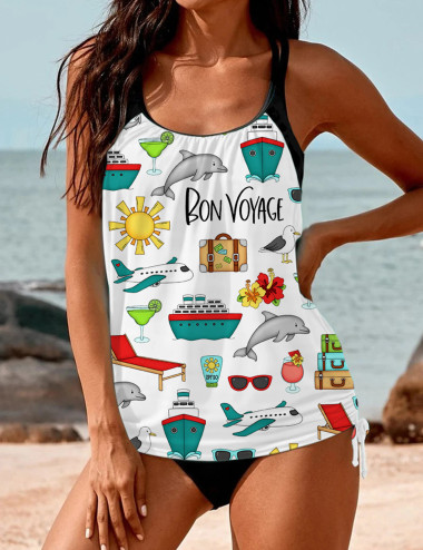 Bon Voyage Cruise Tankini Set For Women