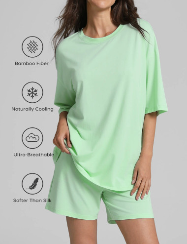 Breathable Super Soft Two-Piece Set For Women