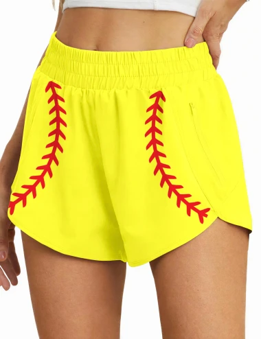 Baseball Softball Game Day Shorts