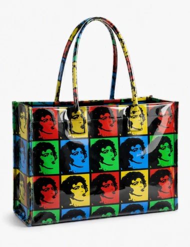 Frank N Furter Rocky Horror Picture Show Colorful PVC Tote Bag