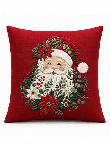 Christmas Santa Claus Pillow Cover