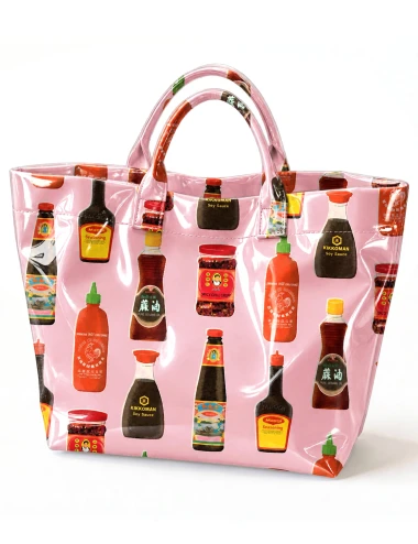 Asian Sauces PVC Tote Bag