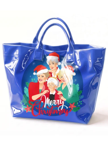 Golden Sisters Christmas PVC Tote Bag