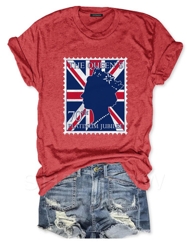 sheshow Queen Elizabeth Platinum Jubilee Celebration Tee