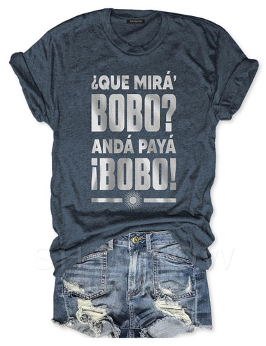 sheshow Argentina Que Mira Bobo World Cup Qatar Tee For Women 