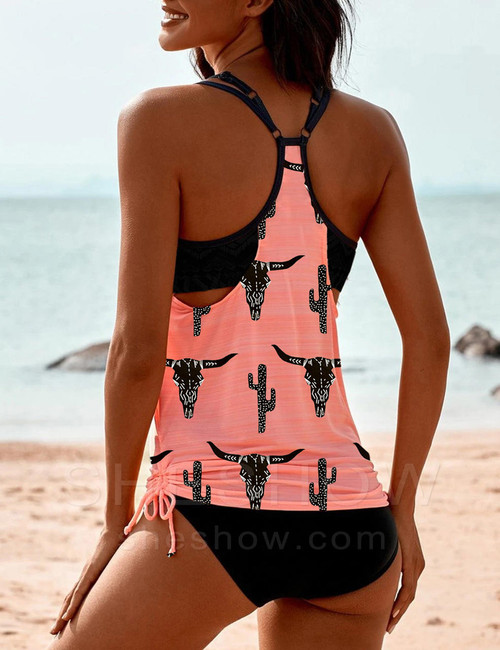 Cowgirl Two Piece Swimsuit
