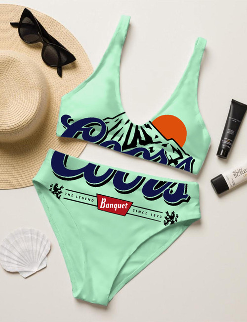 Coors Banquet Since 1873 TwoPiece Bikini Set