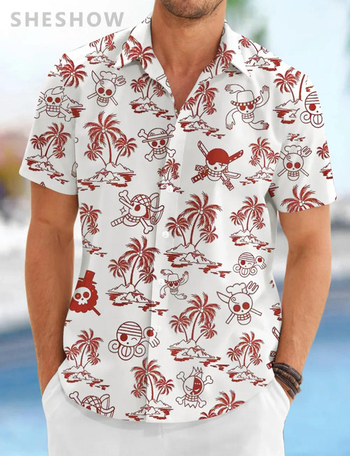 Anime Hawaiian Shirt Classic Celebrity Hawaiian Shirt | animemerch.us