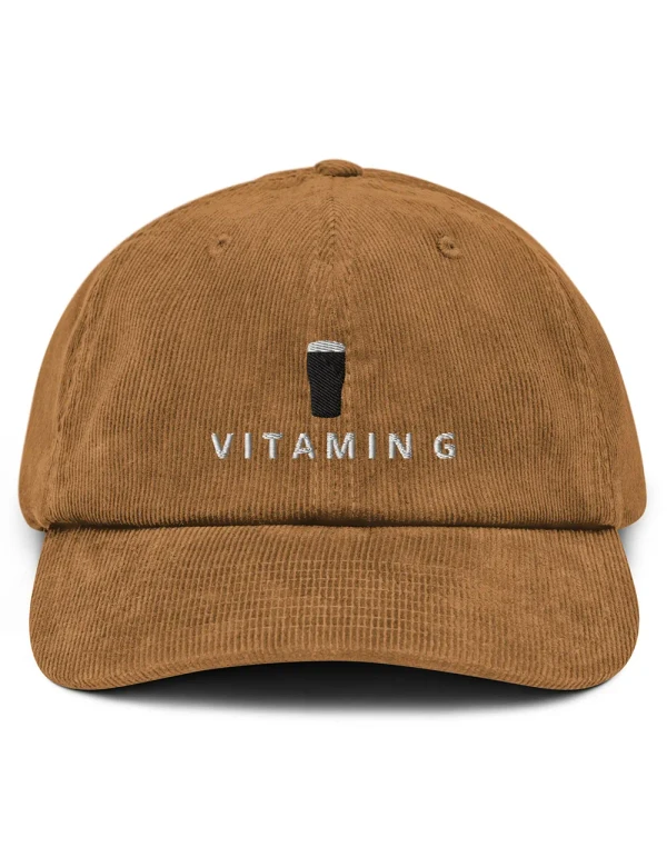 Vitamin G Pint Design Embroidered Baseball Hat Unisex