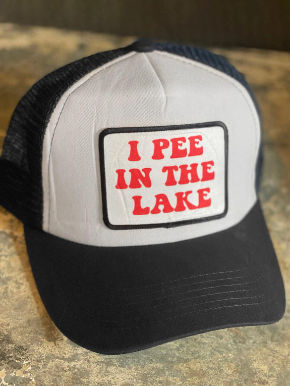  I Pee In The Lake Cap 
